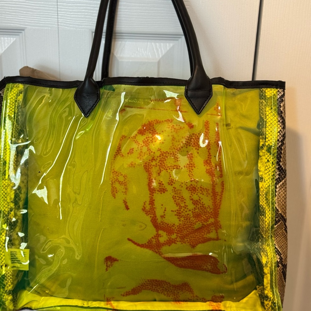 Limited Edition Victoria's Secret Neon Python Angel
City Tote Bag - Picture 3 of 12